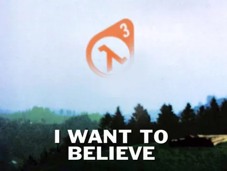 I want to believe